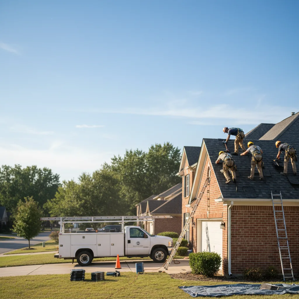 Roof Repair in Roland